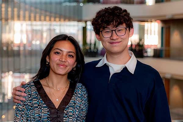 Image for Northeastern Duo Wins First Place at Disney Industrial Engineering Case Competition